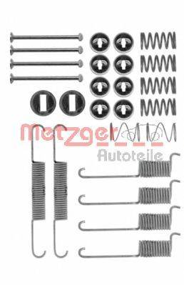 METZGER 1050715 Комплектуючі, гальмівна колодка