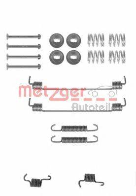 METZGER 1050777 Комплектуючі, гальмівна колодка