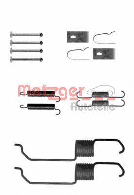 METZGER 1050798 Комплектуючі, гальмівна колодка