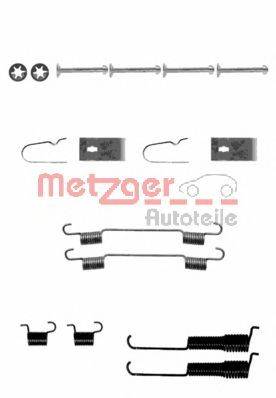 METZGER 1050800 Комплектуючі, гальмівна колодка