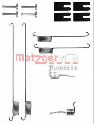 METZGER 1050829 Комплектуючі, гальмівна колодка