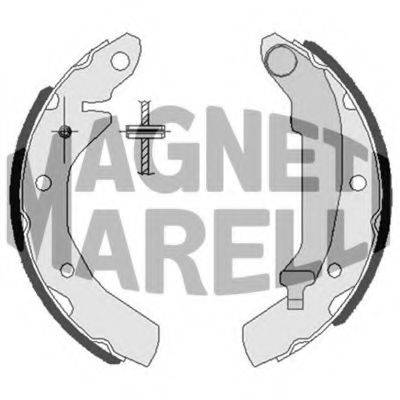 MAGNETI MARELLI 360219192188 Гальмівні колодки