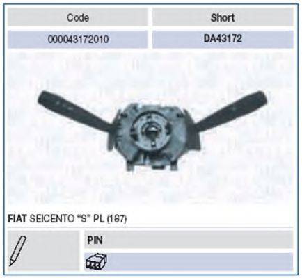 MAGNETI MARELLI 000043172010 Вимикач на колонці кермового керування