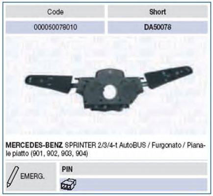 MAGNETI MARELLI 000050078010 Вимикач на колонці кермового керування