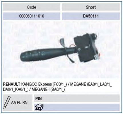 MAGNETI MARELLI 000050111010 Вимикач на колонці кермового керування