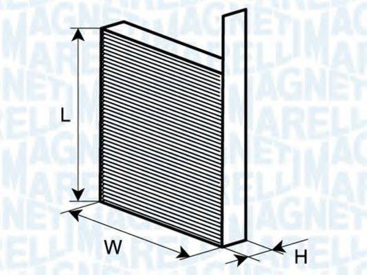MAGNETI MARELLI 350203062620 Фільтр, повітря у внутрішньому просторі