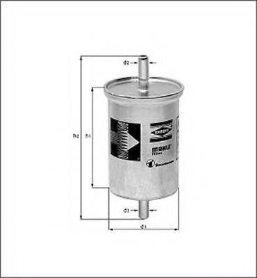 MAGNETI MARELLI 154098846690 Паливний фільтр