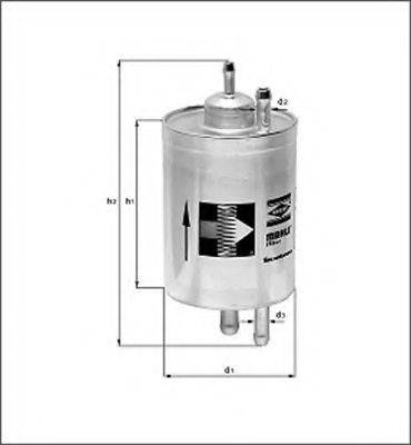 MAGNETI MARELLI 154098219350 Паливний фільтр