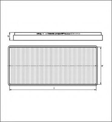 MAGNETI MARELLI 154068894060 Фільтр, повітря у внутрішньому просторі