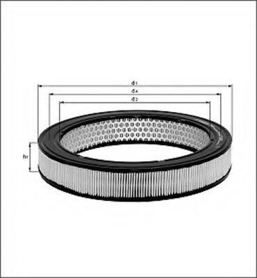 MAGNETI MARELLI 154070245730 Повітряний фільтр