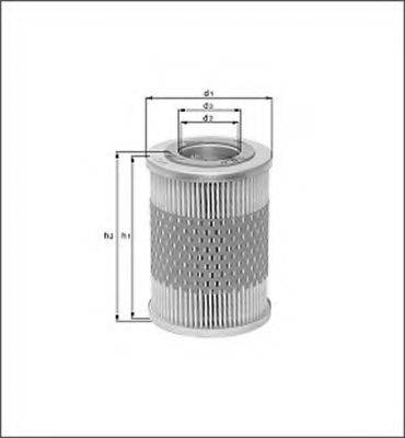 MAGNETI MARELLI 154075352300 Масляний фільтр