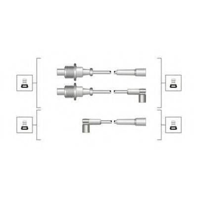 MAGNETI MARELLI 941319170118 Комплект дротів запалювання