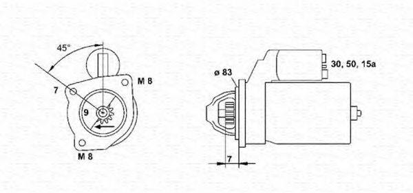 MAGNETI MARELLI 943251440010 Стартер