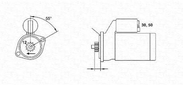 MAGNETI MARELLI 943254004010 Стартер