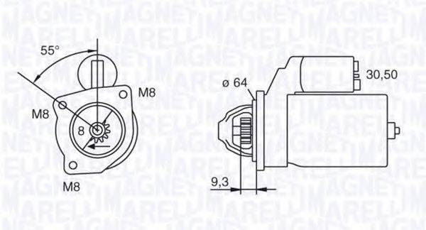 MAGNETI MARELLI 063103022010 Стартер