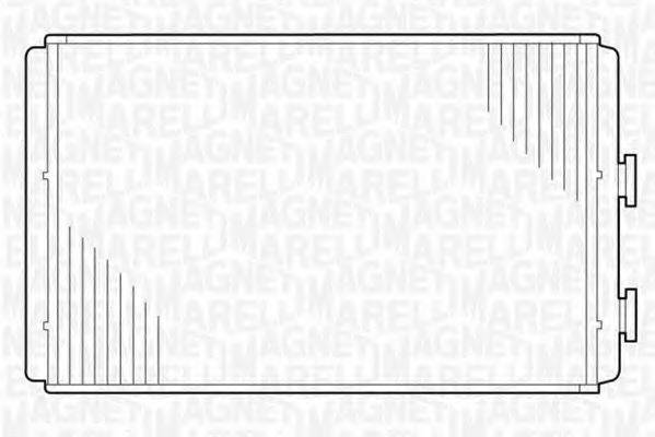 MAGNETI MARELLI 350218304000 Теплообмінник, опалення салону