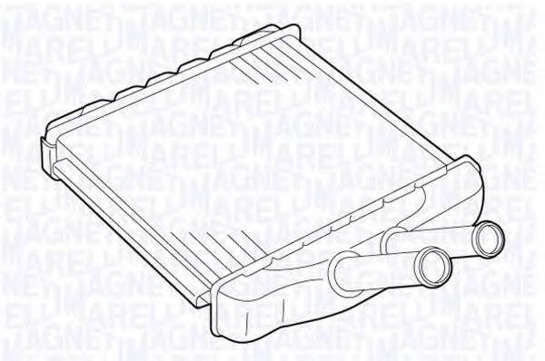 MAGNETI MARELLI 350218329000 Теплообмінник, опалення салону