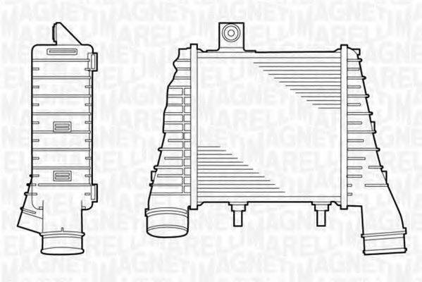 MAGNETI MARELLI 351319201400 Інтеркулер