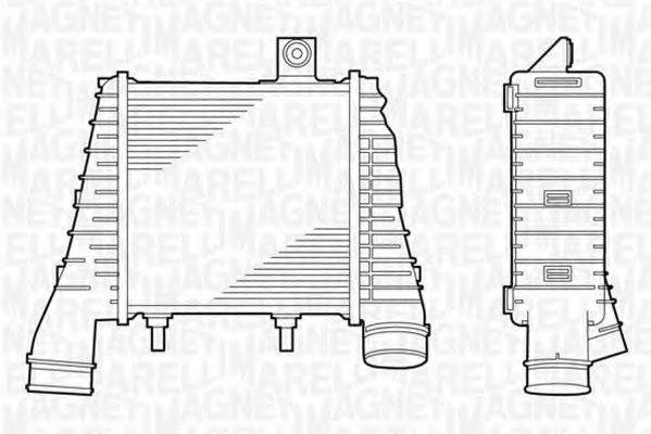 MAGNETI MARELLI 351319201410 Інтеркулер