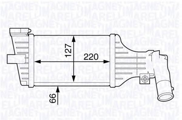 MAGNETI MARELLI 351319201860 Інтеркулер