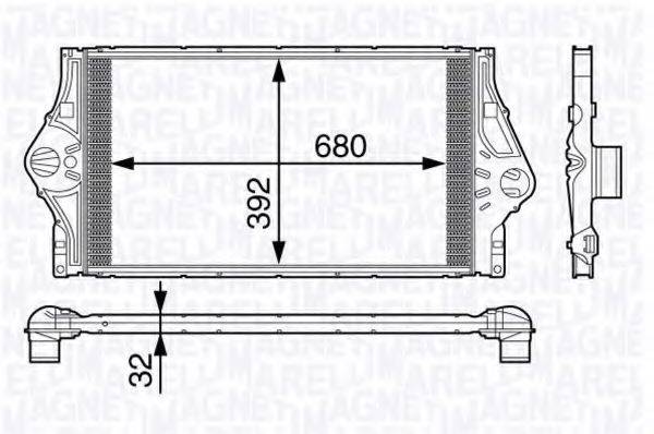 MAGNETI MARELLI 351319201870 Інтеркулер