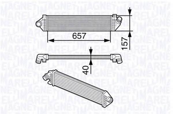 MAGNETI MARELLI 351319202050 Інтеркулер