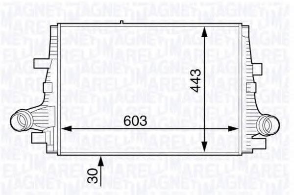 MAGNETI MARELLI 351319202100 Інтеркулер