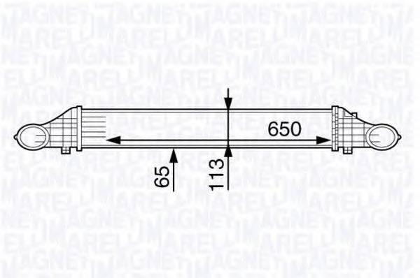 MAGNETI MARELLI 351319202140 Інтеркулер