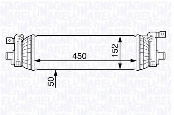 MAGNETI MARELLI 351319202290 Інтеркулер