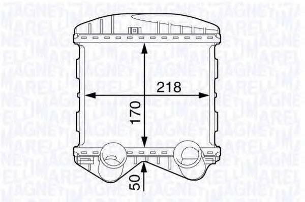 MAGNETI MARELLI 351319202340 Інтеркулер