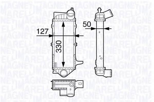 MAGNETI MARELLI 351319202480 Інтеркулер