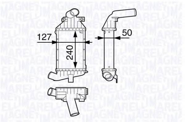 MAGNETI MARELLI 351319202490 Інтеркулер