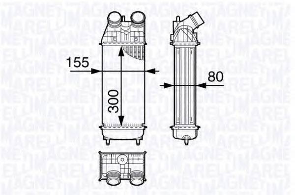 MAGNETI MARELLI 351319202860 Інтеркулер