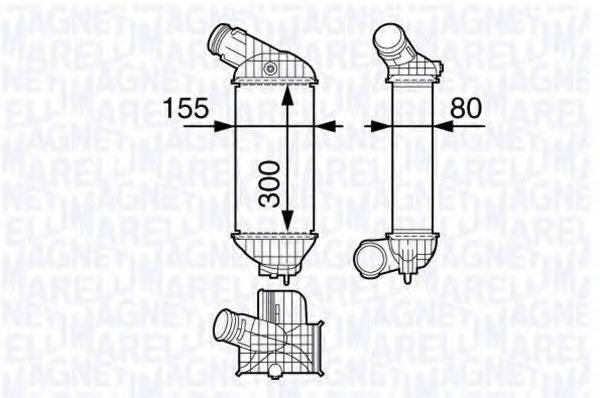 MAGNETI MARELLI 351319202870 Інтеркулер