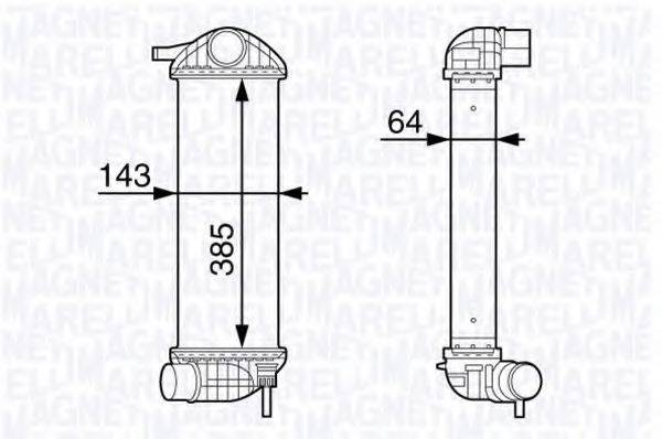 MAGNETI MARELLI 351319202940 Інтеркулер