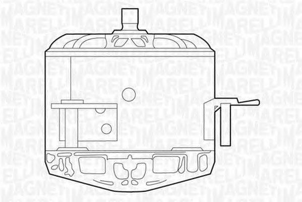 MAGNETI MARELLI 069422213010 Вентилятор, охолодження двигуна