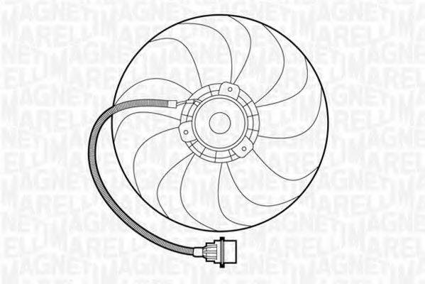 MAGNETI MARELLI 069422272010 Вентилятор, охолодження двигуна