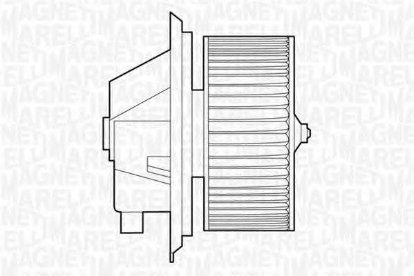 MAGNETI MARELLI 069412512010 Вентилятор салону