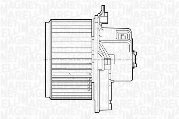 MAGNETI MARELLI 069412532010 Вентилятор салону