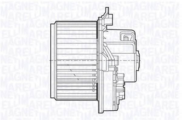 MAGNETI MARELLI 069412649010 Вентилятор салону