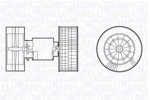 MAGNETI MARELLI 069412693010 Вентилятор салону