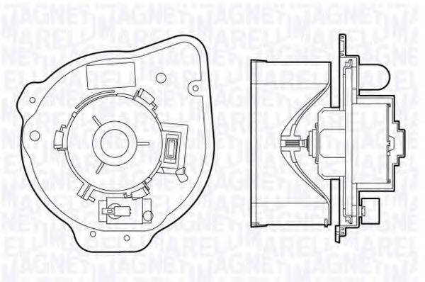 MAGNETI MARELLI 069412708010 Вентилятор салону