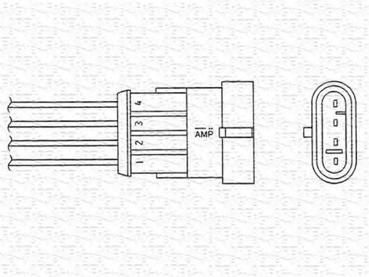 MAGNETI MARELLI 460000152010 Лямбда-зонд