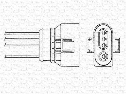 MAGNETI MARELLI 460000259010 Лямбда-зонд