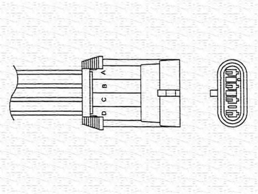 MAGNETI MARELLI 460001920010 Лямбда-зонд