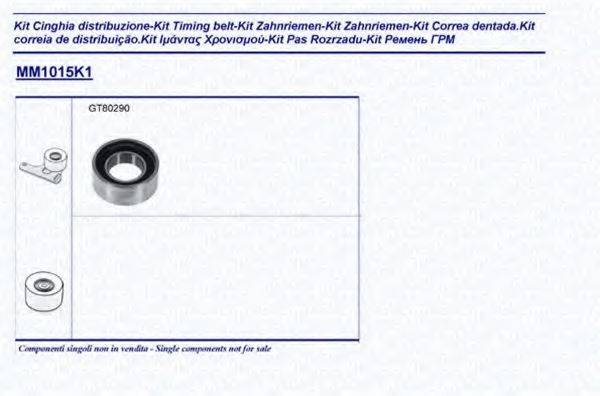 MAGNETI MARELLI 341310151101 Комплект ременя ГРМ