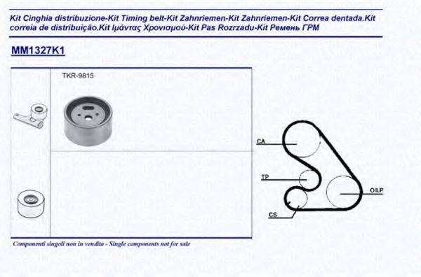 MAGNETI MARELLI 341313271101 Комплект ременя ГРМ