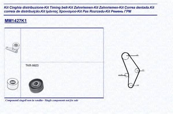 MAGNETI MARELLI 341314271101 Комплект ременя ГРМ