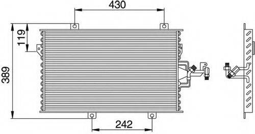 WAECO 8880400116 Конденсатор, кондиціонер