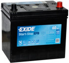 Акумулятор 60Ah-12v Exide START-STOP EFB (230х173х222), R, EN520 Азія Акумулятор 60Ah-12v Exide START-STOP EFB (230х173х222), R, EN520 Азія